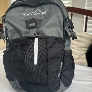 Eddie Bauer Trailhead Backpack in Black and Gray